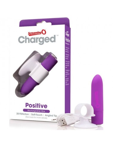 SCREAMING O MASSAGER RECHARGEABLE - POSITIF - VIOLET