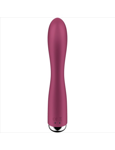 SATISFYER - SPINNING RABBIT 1 CLITORIS ET STIMULATION DU POINT G ROUGE