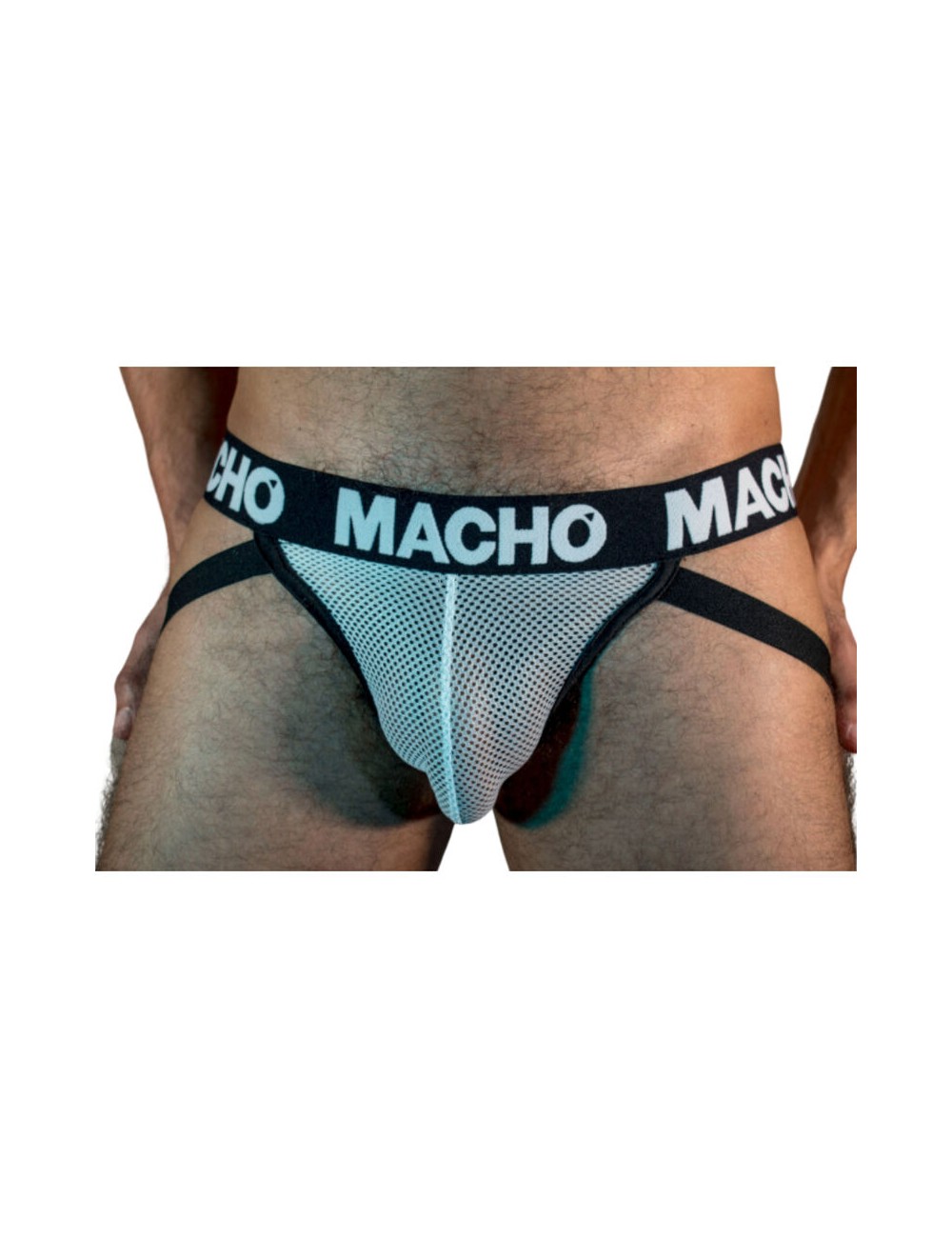 MACHO - MX26X1 JOCK GRID BLANC L