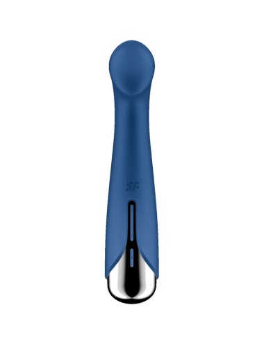 SATISFYER - SPINNING G-SPORT 1 VIBRATEUR ROTATOR BLEU