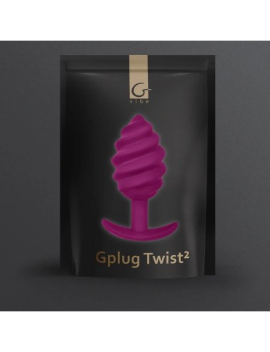 G-VIBE - PLUG ANAL GPLUG TWIST 2 VIOLET