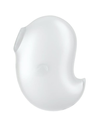 SATISFYER - VIBRATEUR  POSER CUTIE GHOST BLANC