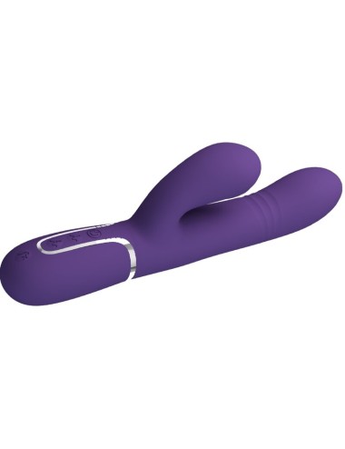 PRETTY LOVE - VIBRATEUR MULTIFONCTION G-SPOT VIOLET