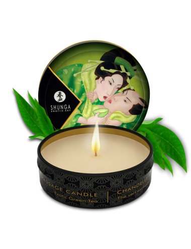 Kit Secret de Geisha - ORGANICA - Thé vert exotique - Huiles de massage - Shunga
