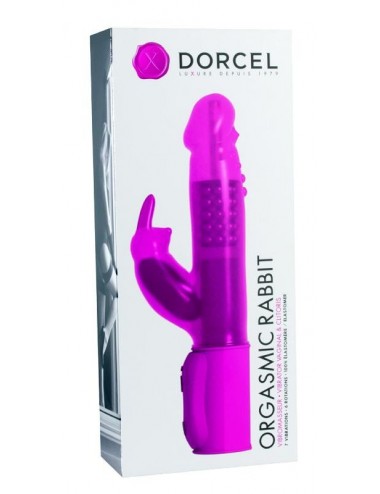 Sextoys - Rabbits - Vibromasseur Orgasmic Rabbit couleur rose avec 7 Vibrations - Dorcel