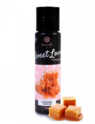 Gel comestible caramel 3675 60 ml sweet love - sp-3921 - Plaisirs Intimes - Secret Play