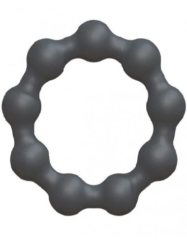 Sextoys - Anneaux, Cockring & Gaines - Cockring Dorcel Maximize Ring noire en en silicone - DO0029 - Dorcel