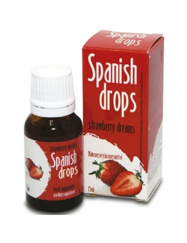 Rãve de fraise mouche espagnol 15 ml - Lubrifiants - Cobeco Pharma