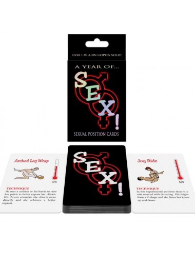 Sextoys - Jeux coquins - Cartes de position sexuelle un an de ... sexe! jeux kheper fr - Kheper Games