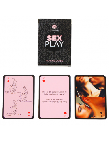 Sextoys - Jeux coquins - Secretplay juego de cartas sex play es/en - Secretplay 100% Games