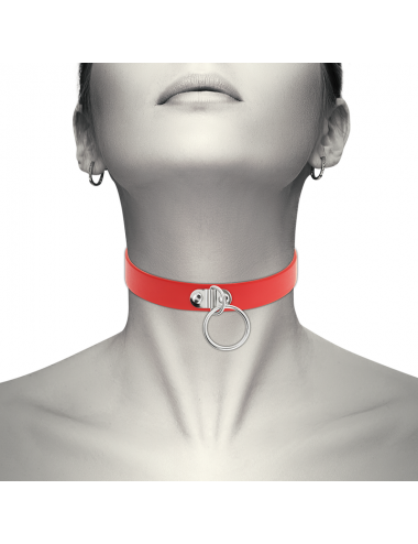 Sextoys - Bondage - SM - COQUETTE HAND CRAFTED CHOKER FETISH - RED - Coquette Accessories