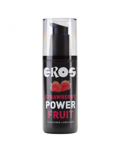 EROS STRAWBERRY POWER FRUIT LUBRIFIANT ARÃME 125 ML - Huiles de massage - Eros Power Line