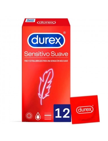 UNITES SOFT SENSITIVE DUREX 12 - Aphrodisiaques - Durex Condoms
